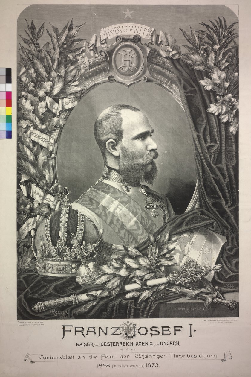 Kaiser von Österreich Franz Joseph I von Friedrich Wilhelm Bader