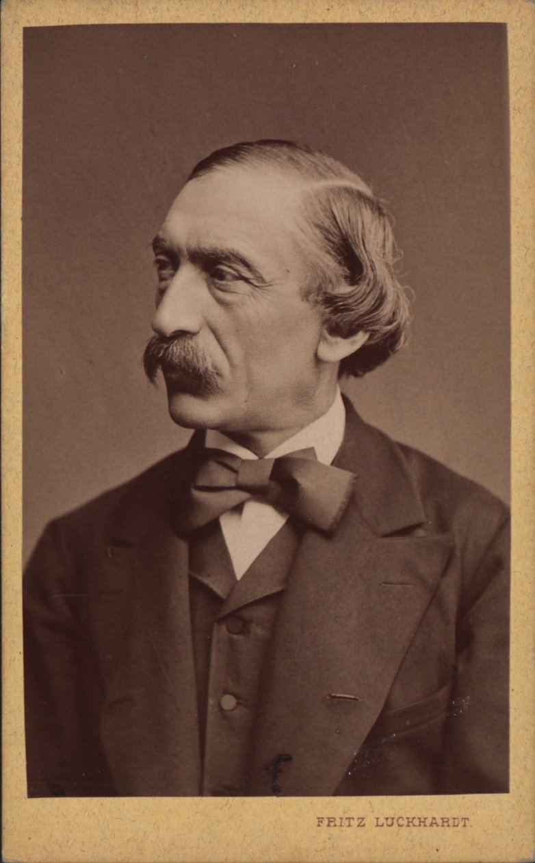Porträt des Komponisten Carl Evers von Fritz Luckhardt
