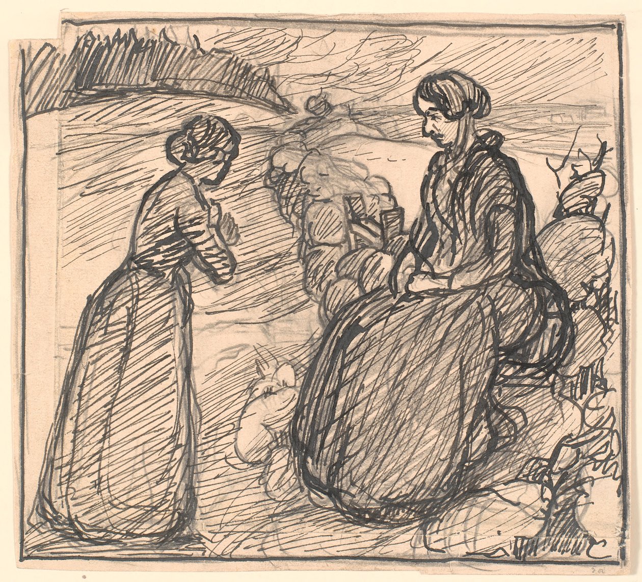 Ich werde sie alle singen, alle!, sagte die Mutter... von Fritz Syberg
