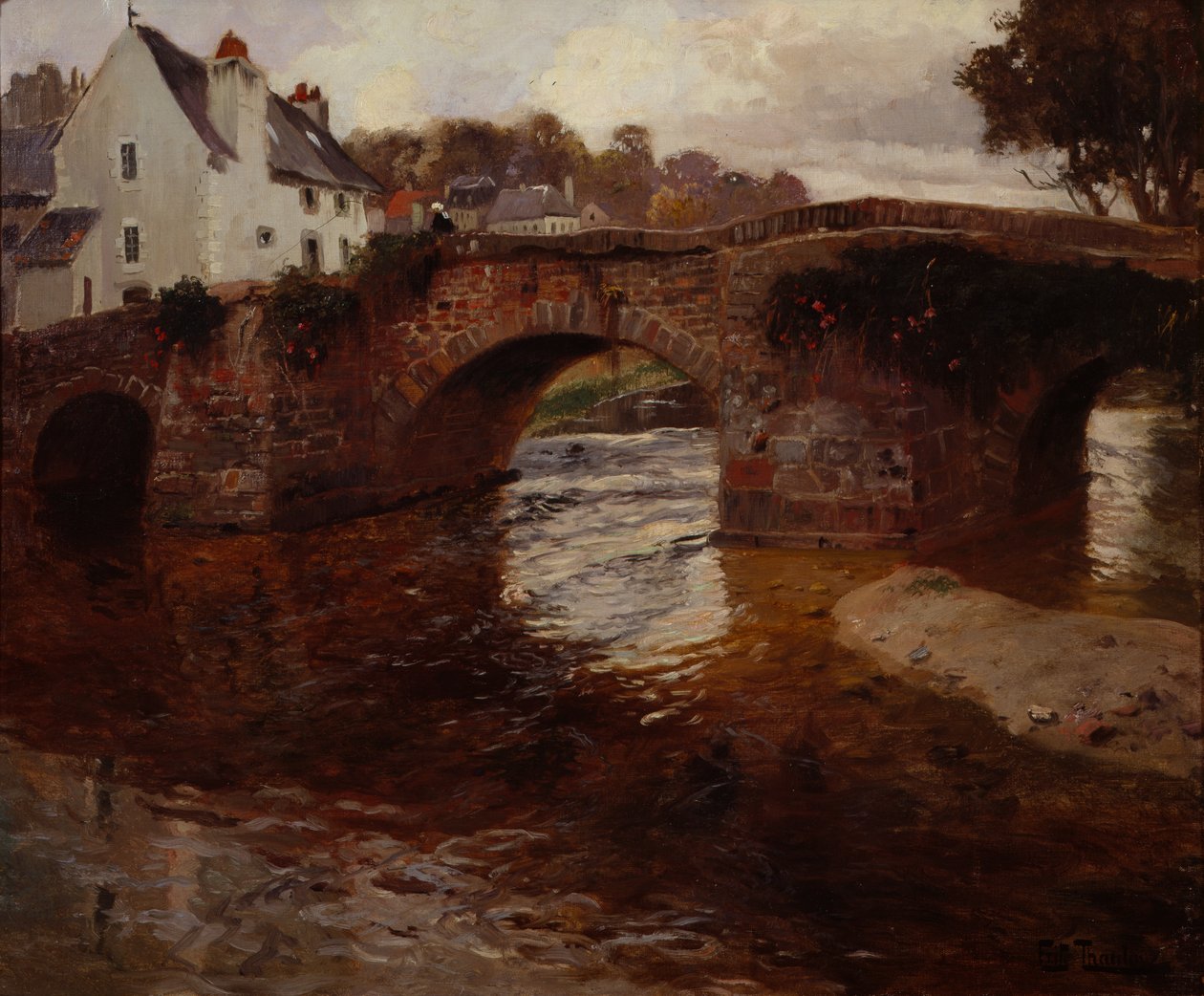 Von Quimperlé von Fritz Thaulow