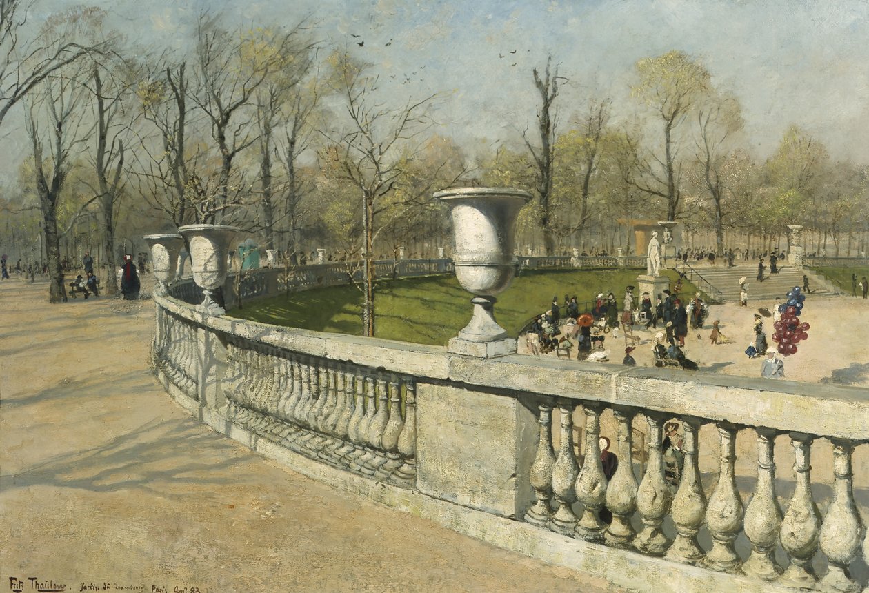 Jardin du Luxembourg von Fritz Thaulow