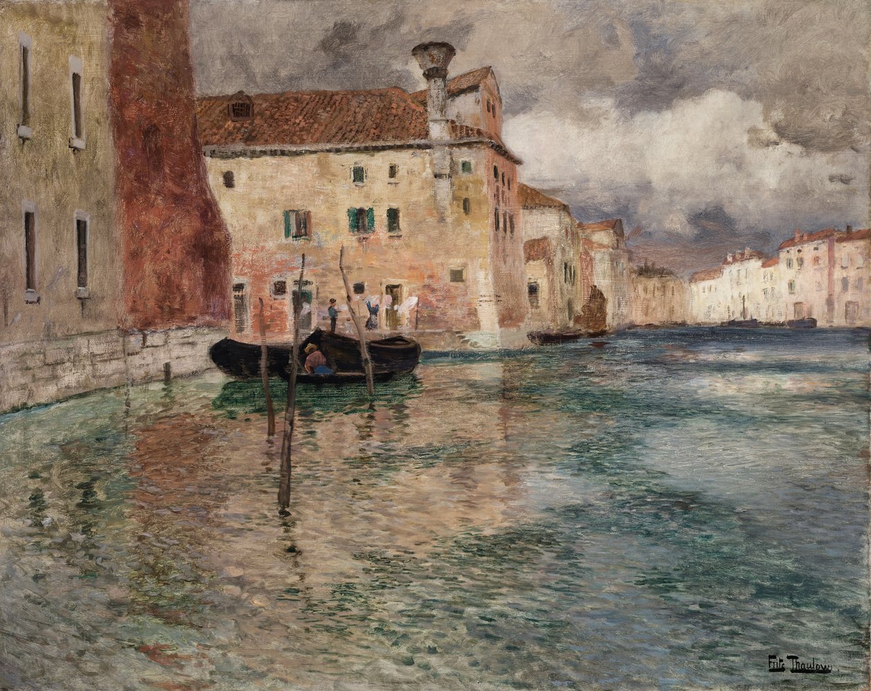 Venedig, ca. 1899 von Fritz Thaulow