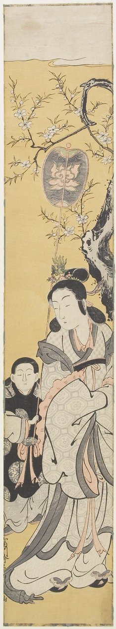 Xiwangmu (Königinmutter des Westens) und Begleiter, ca. 1764 von Fusanobu Tomikawa