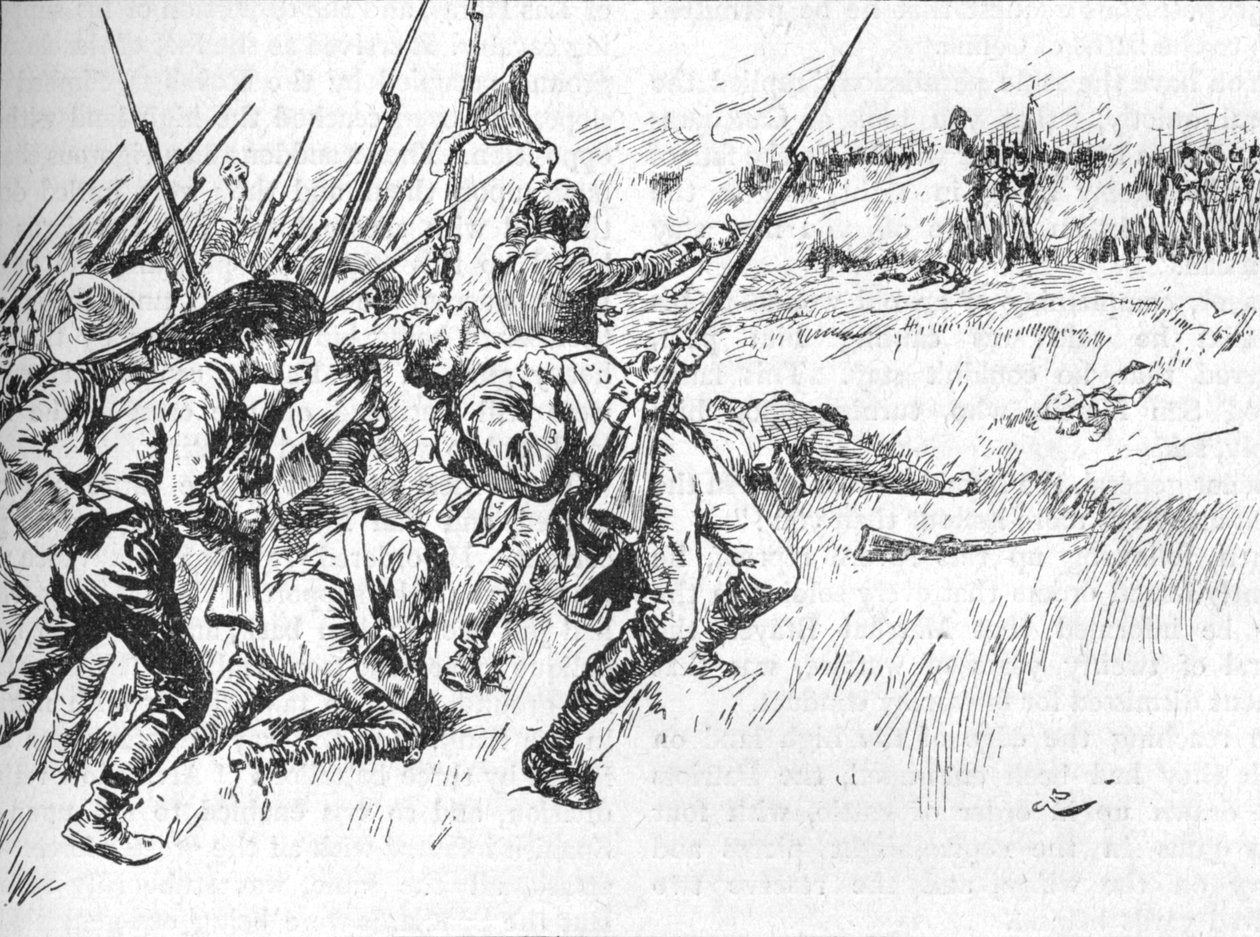 Die Division unter Alvarado überquerte das Tiefland, 1902 von GB