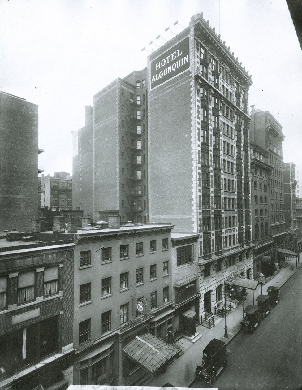 Hotel Algonquin, West 44th Street, New York City von G.P. Hall und Sohn