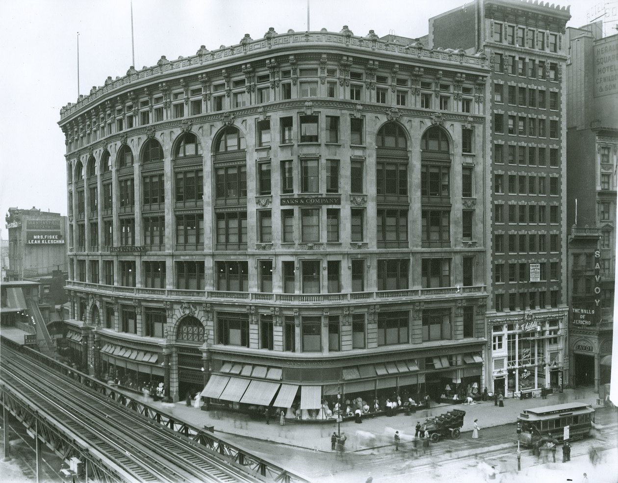 Saks und Company Kaufhaus, New York von G.P. Hall und Sohn