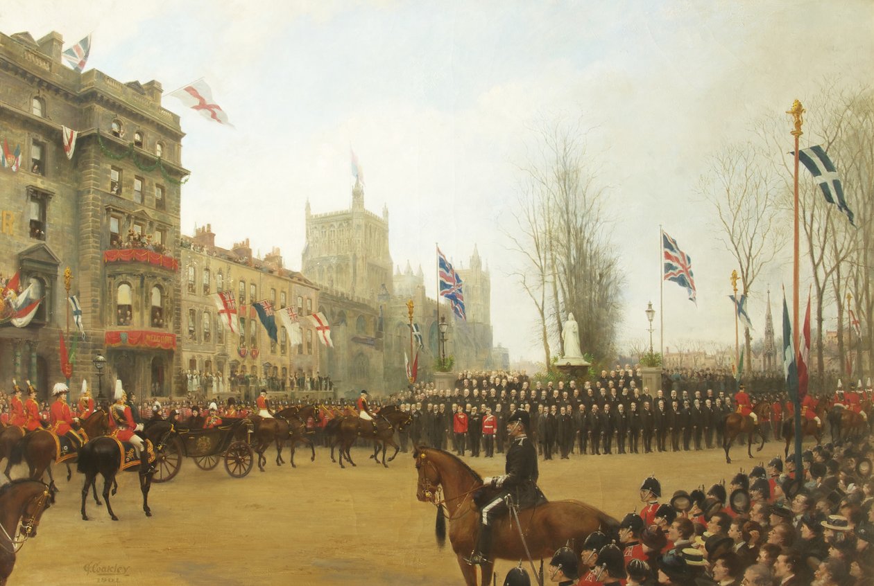 Besuch von Königin Victoria in Bristol im Jahr 1899 von G. Coakley