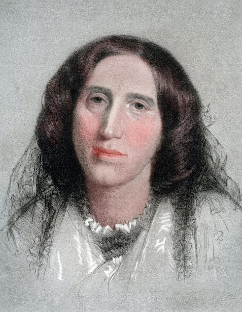 George Eliot, englische Schriftstellerin, 19. Jahrhundert von G Sidney Hunt