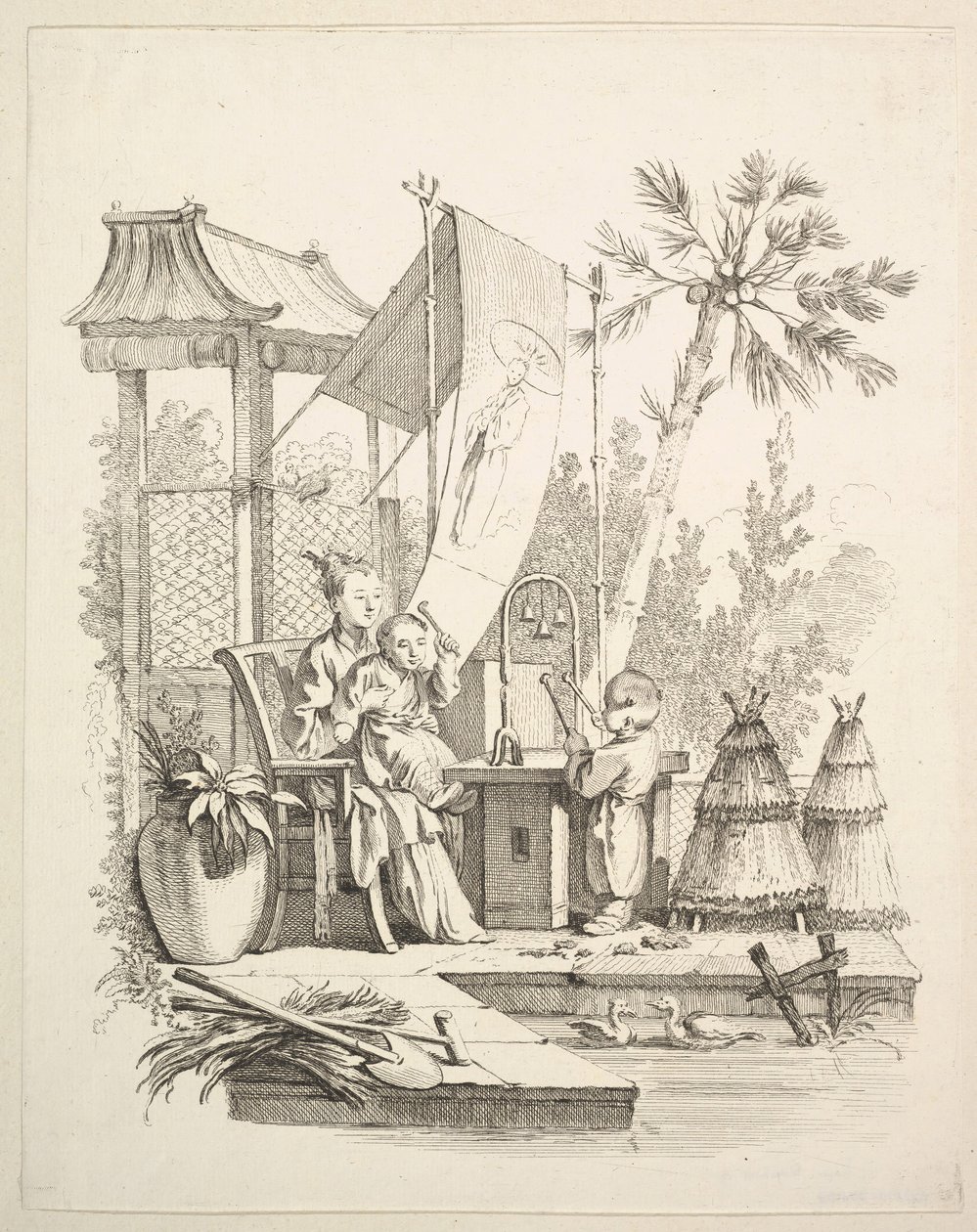 Glocken, ca. 1742 von Gabriel Huquier
