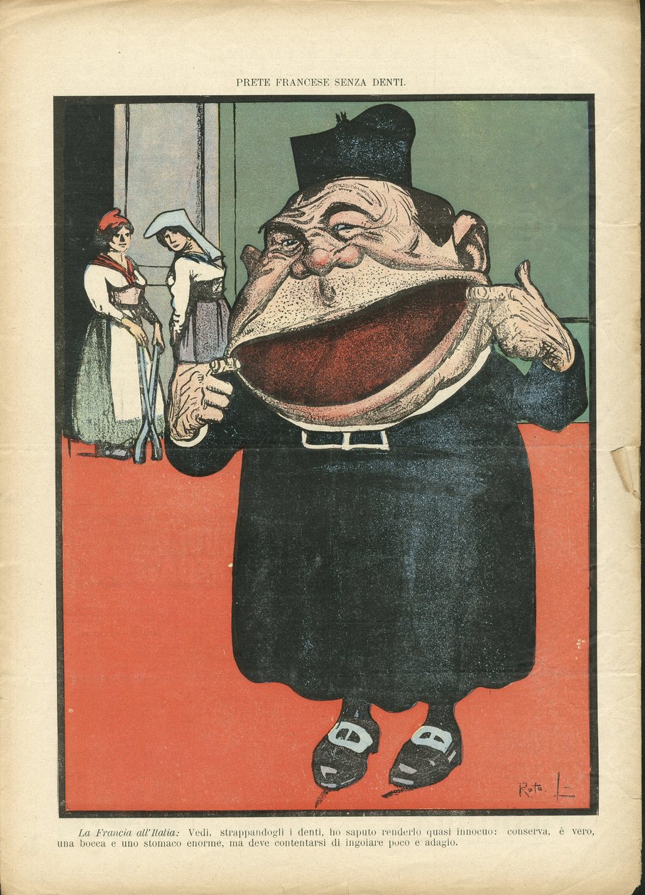Illustration von Galantara (1865-1937) in L