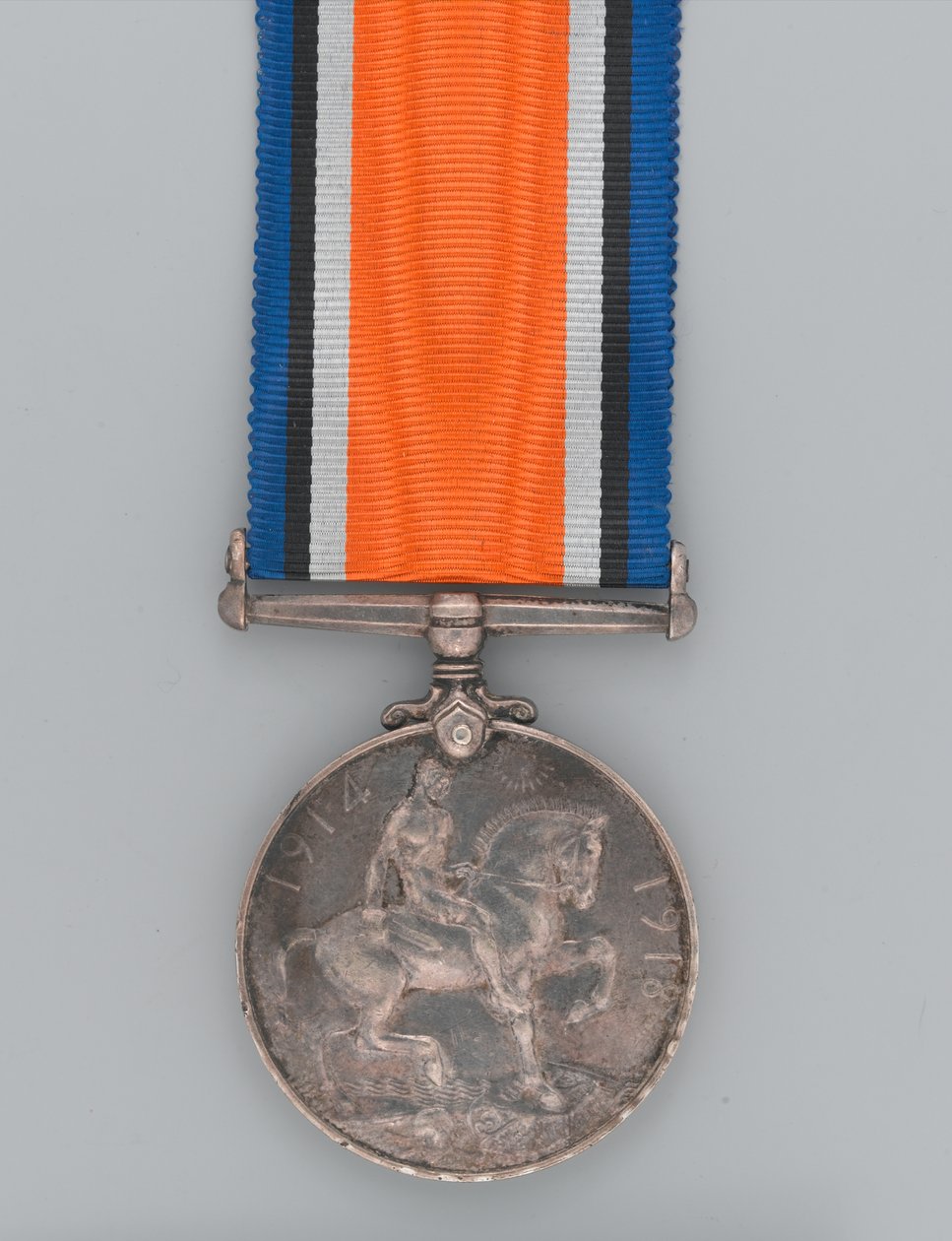 Britische Kriegsmedaille 1914-20, verliehen an Private Andreya von Gaetano Matteo Monti
