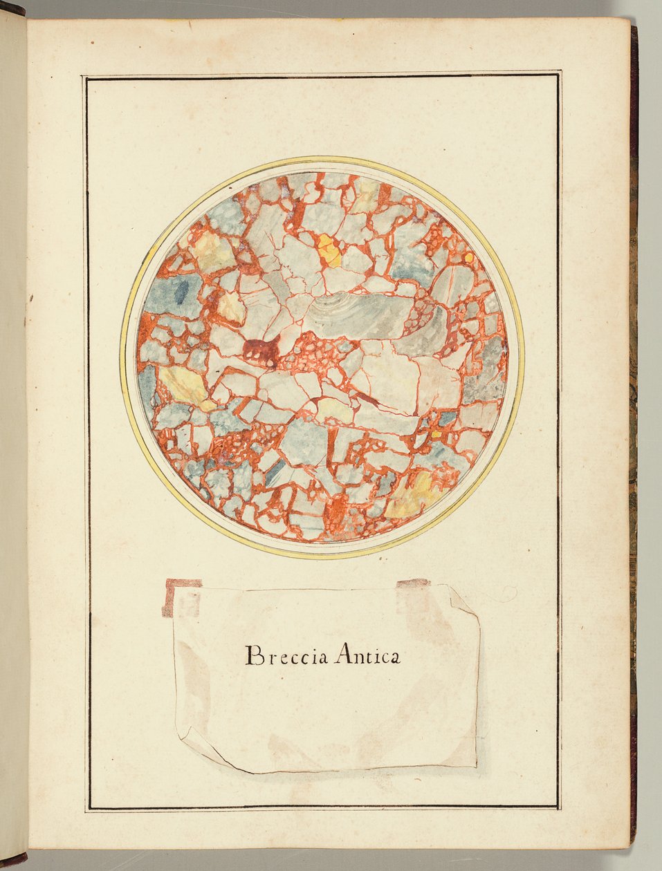 Breccia Antica, aus Verschillende Steen Soorten, Italien von Gaetano Piccini