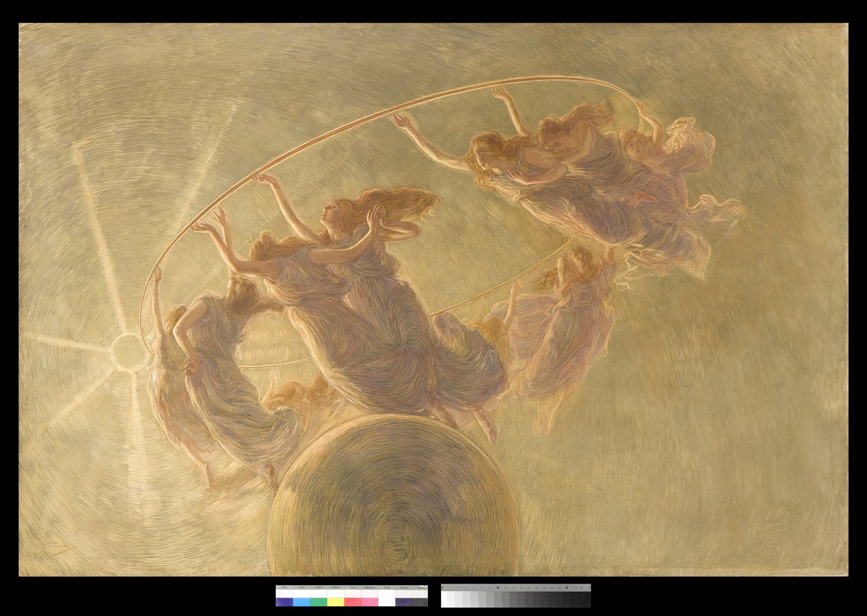 Der Tanz der Stunden von Gaetano Previati