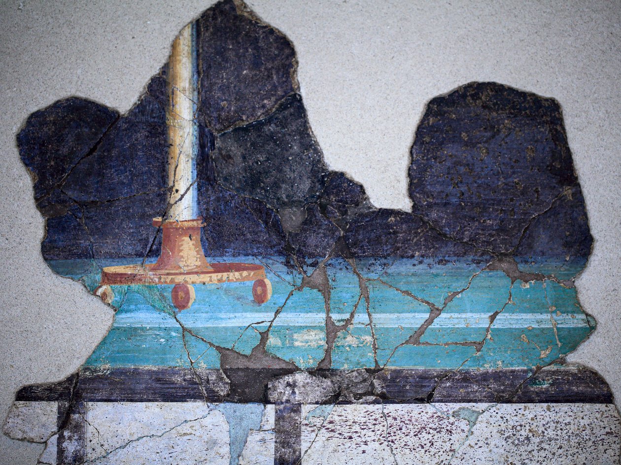 Römische Wandmalerei von Gallo-Roman