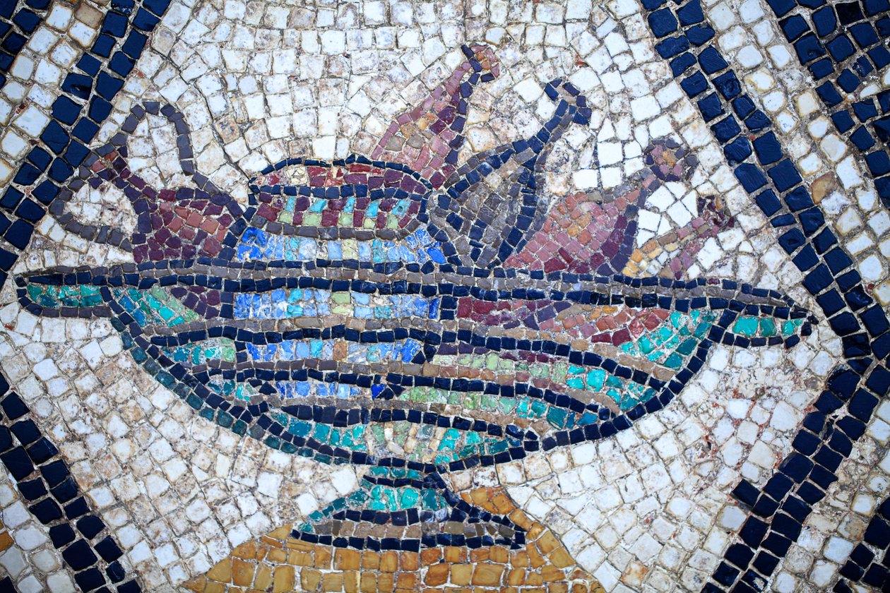 Römisches Mosaik von Gallo-Roman Gallo-Roman
