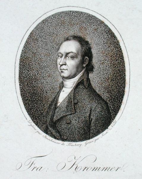 Franz Krommer (1759-1831) graviert von Jean Neidl von Gandolph Ernst (after) Stainhauser