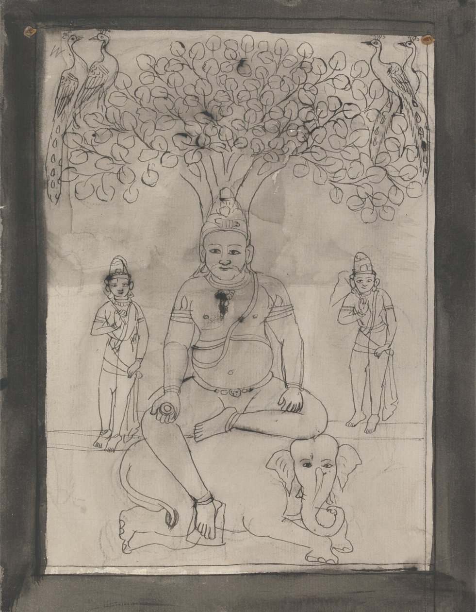 Figur aus Indus Sabha von Gangaram Chintaman Tambat
