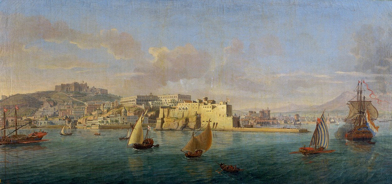 Ansicht von Neapel von Gaspar van Wittel