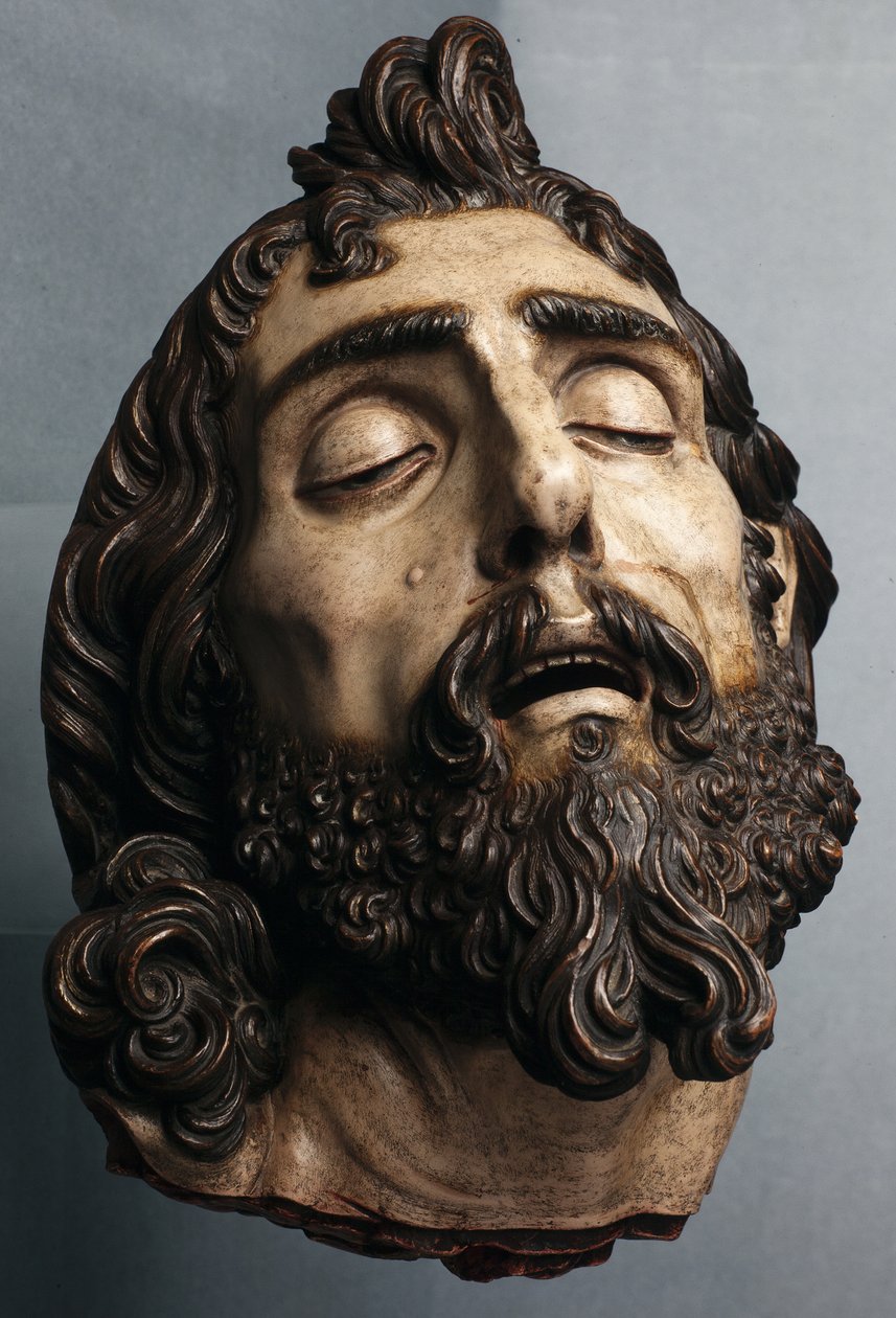 Kopf von Johannes dem Täufer von Gaspar Nunez Delgado