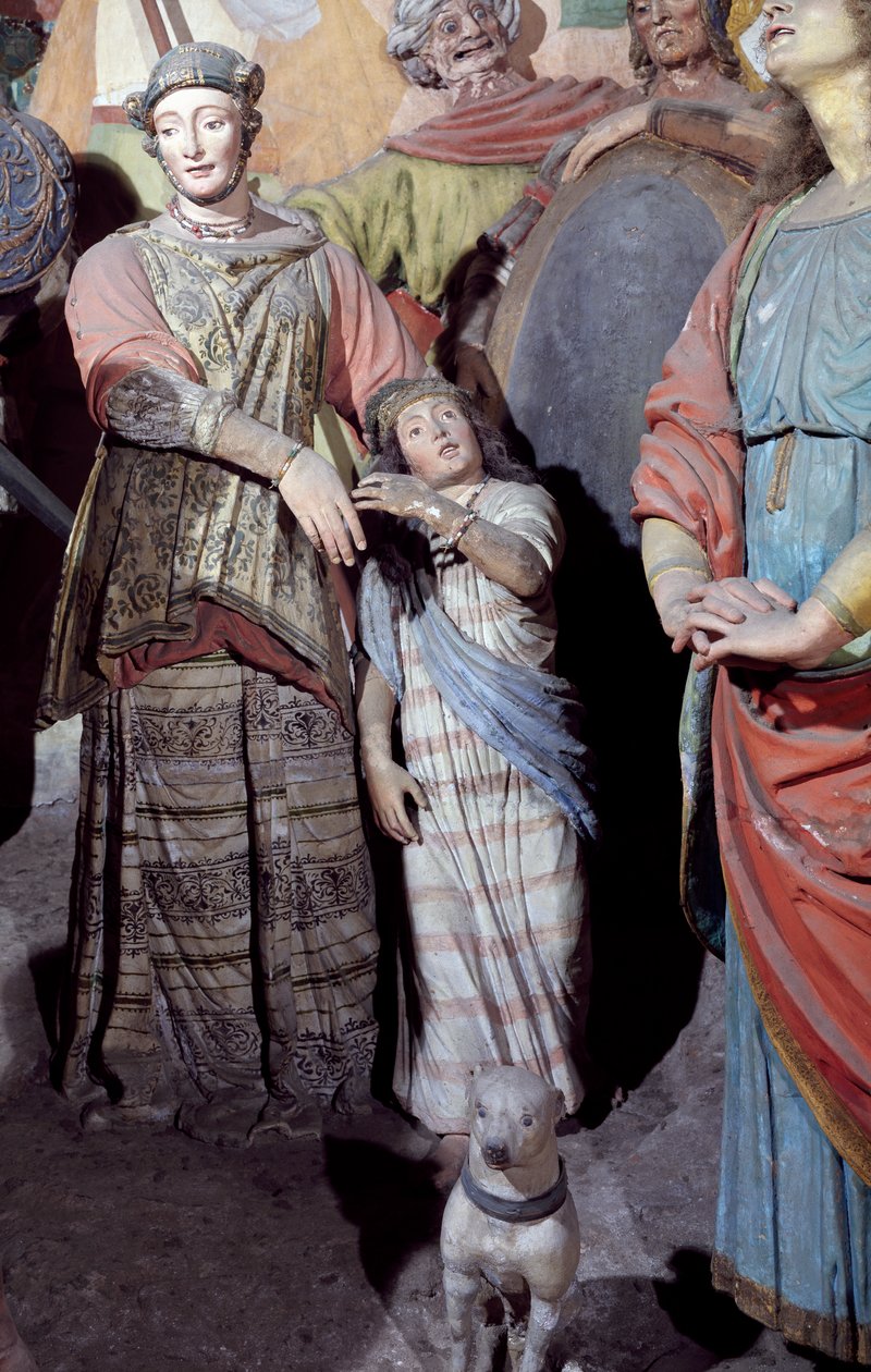 Männliche Figur (Detail) von Gaudenzio Ferrari