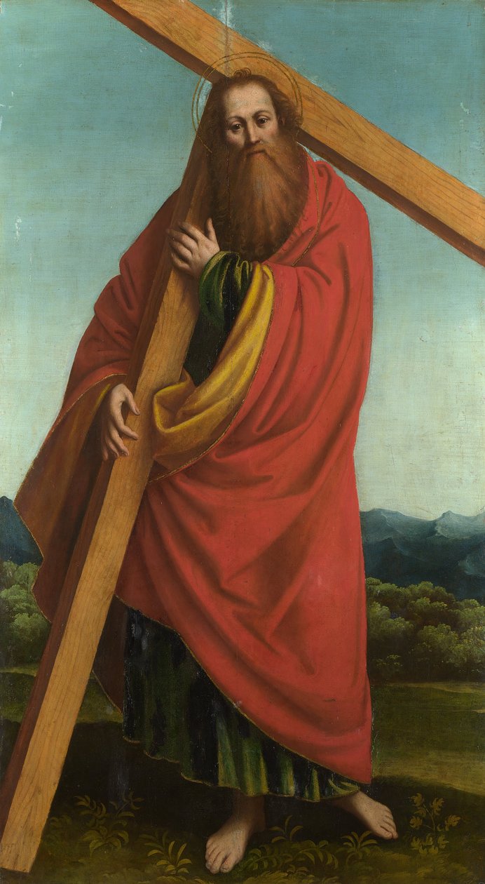Der heilige Andreas (?) von Gaudenzio Ferrari