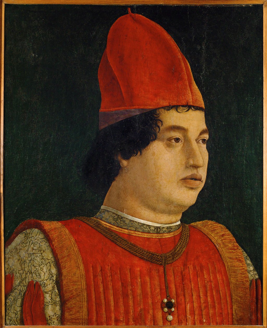 Gianfrancesco Gonzaga, Markgraf, Herrscher von Mantua von Gentile Bellini