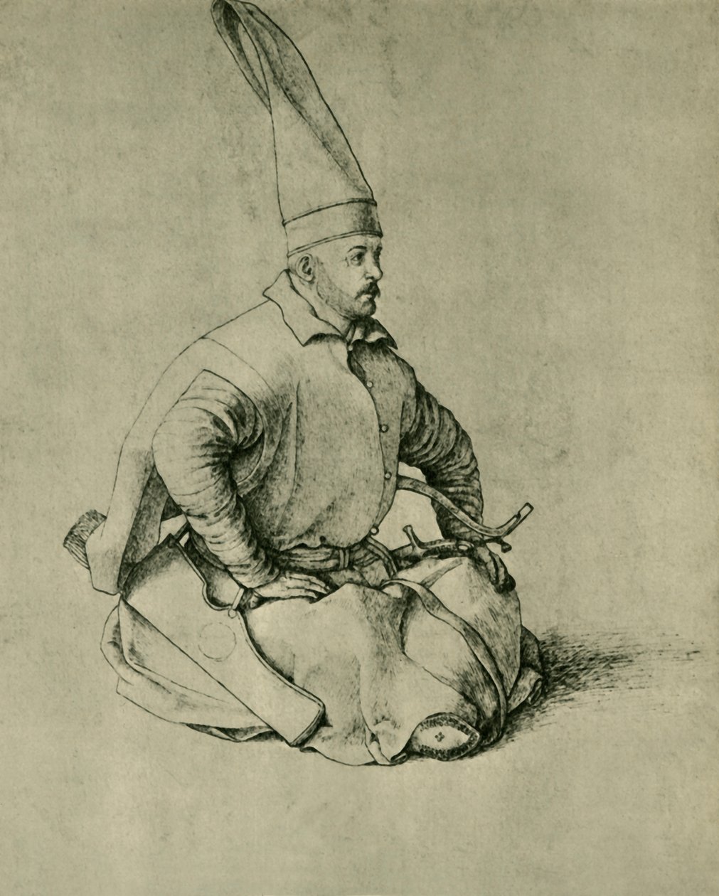 Türkischer Janitschar, 1479-1481, 1943 von Gentile Bellini