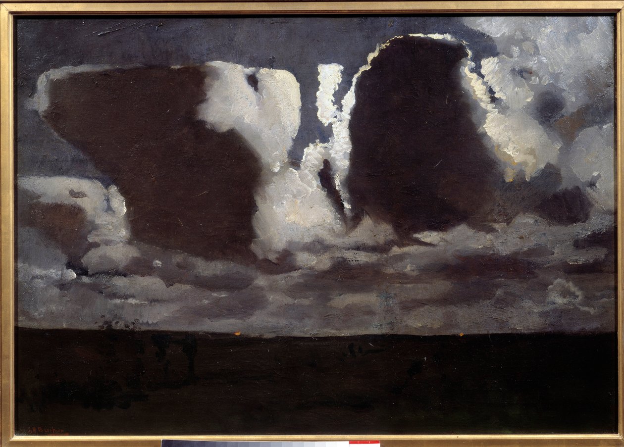 Mondschein. Gemälde von George Hendrick (Hendrik) Breitner (1857-1923) von Georg Hendrik Breitner