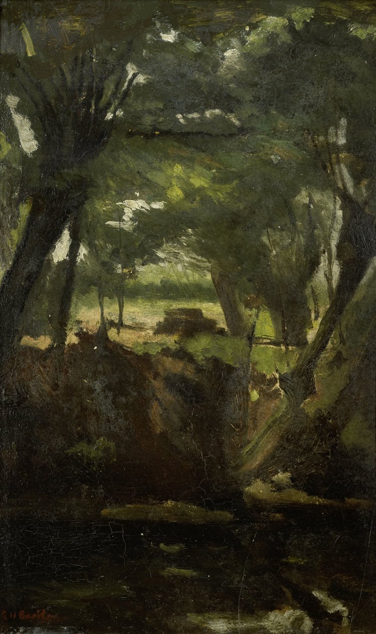 Ansicht im Wald von Georg-Hendrik Breitner