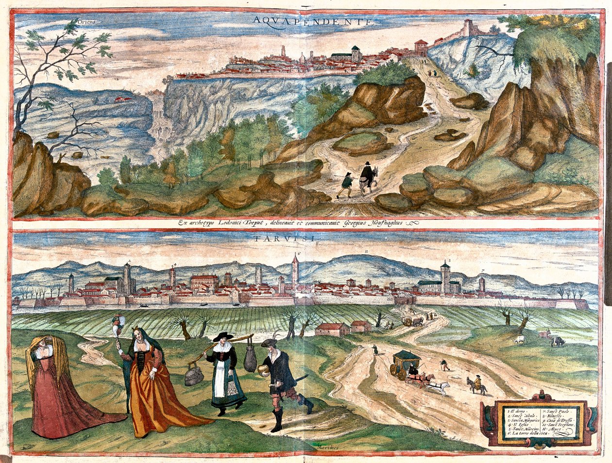 Acquapendente - Farvisi (Rom), Italien - in 