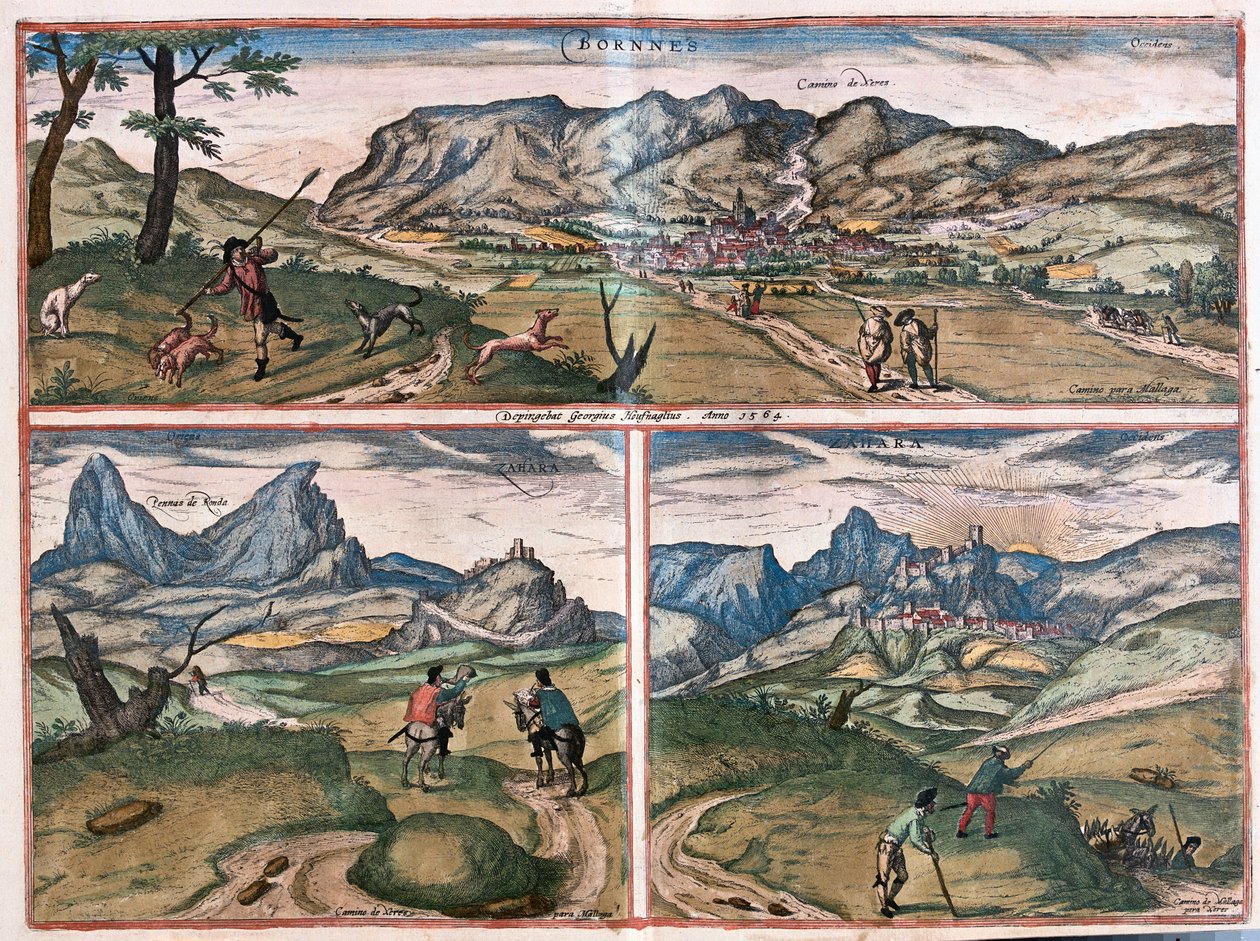 Bornes, Zahara, Spanien - in 