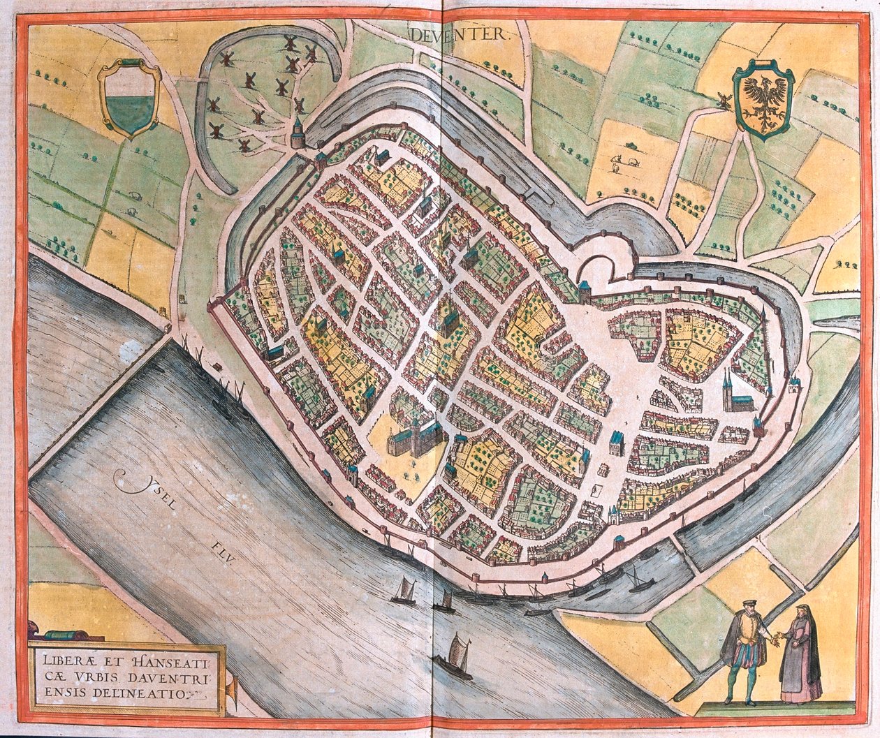 Deventer, Niederlande - in 