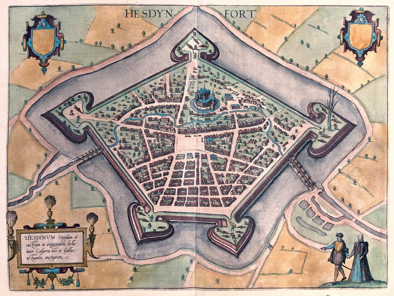 Hesdin, Frankreich - in 