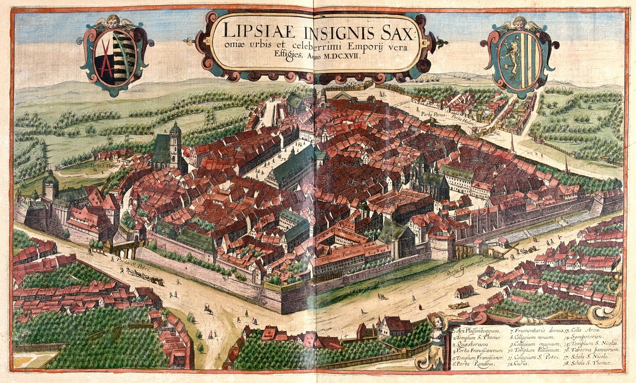 Leipzig (Lipsia), Deutschland - in 