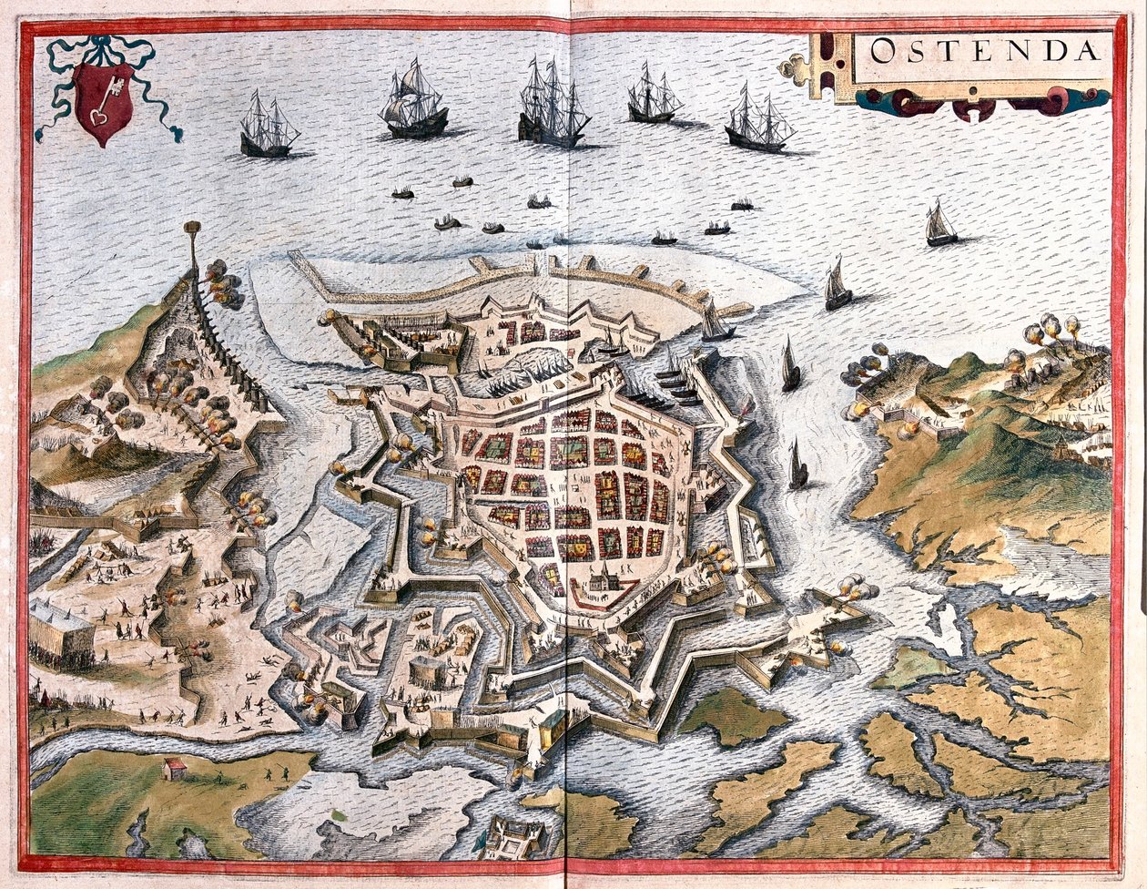 Ostende, Belgien - in 