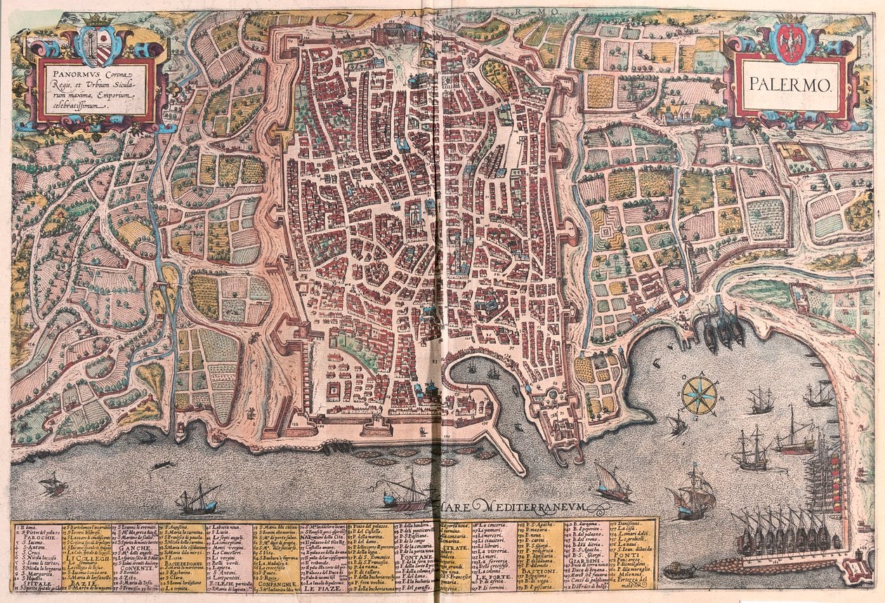 Palermo, Italien - in 