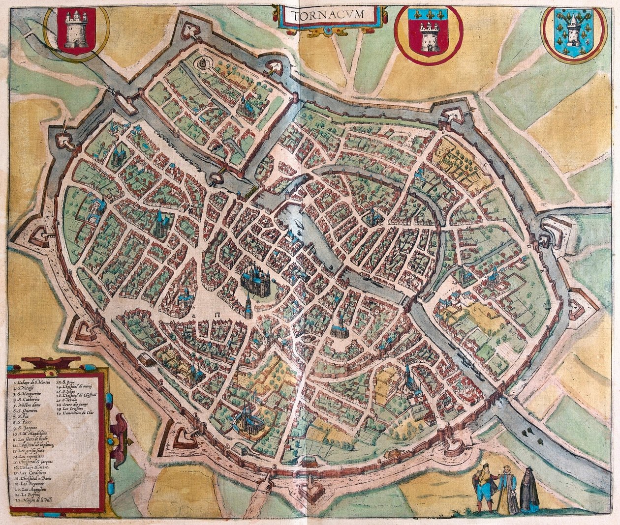 Tournai, Belgien, in 