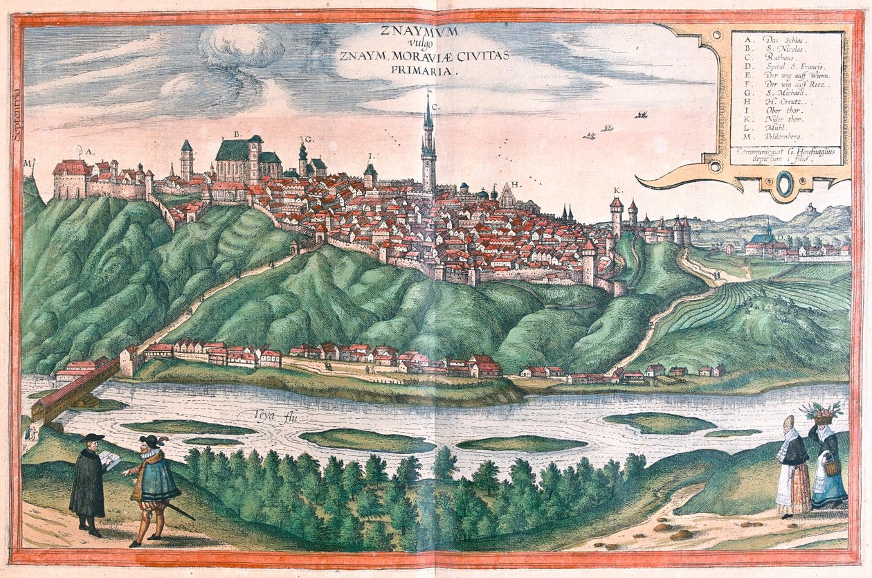 Znojmo (Mähren), Tschechische Republik - in 