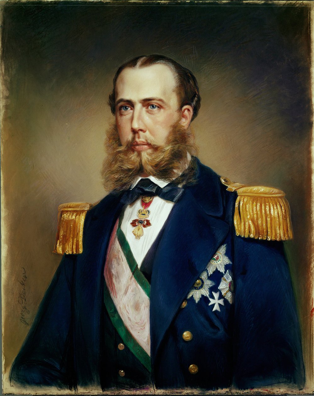 Erzherzog Ferdinand Max, später Kaiser Maximilian von Mexiko, 1867 von mexikanischen republikanischen Revolutionären unter Juarez Garcia hingerichtet von Georg Decker
