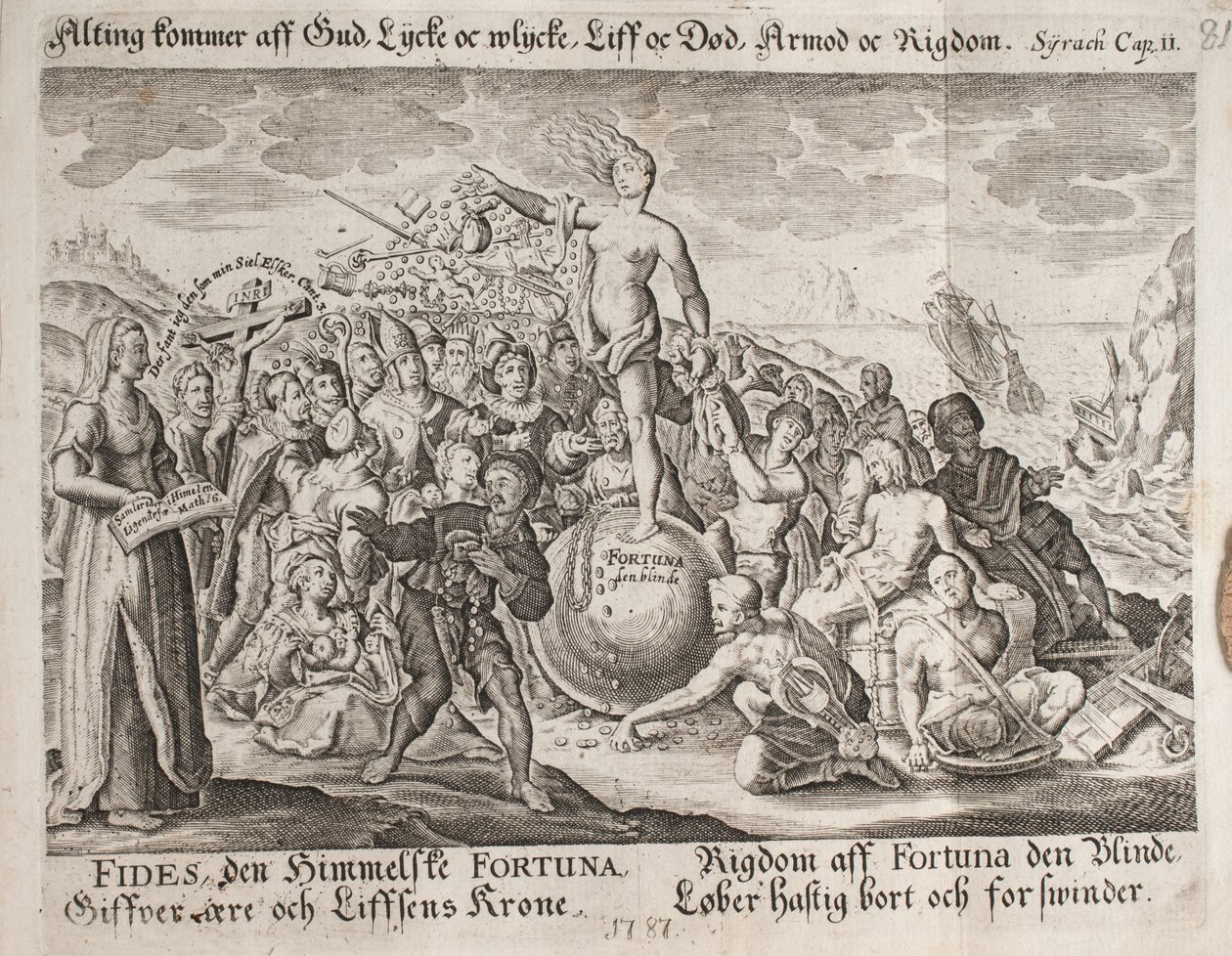 Fortuna die Blinde von Georg Fahrenholtz