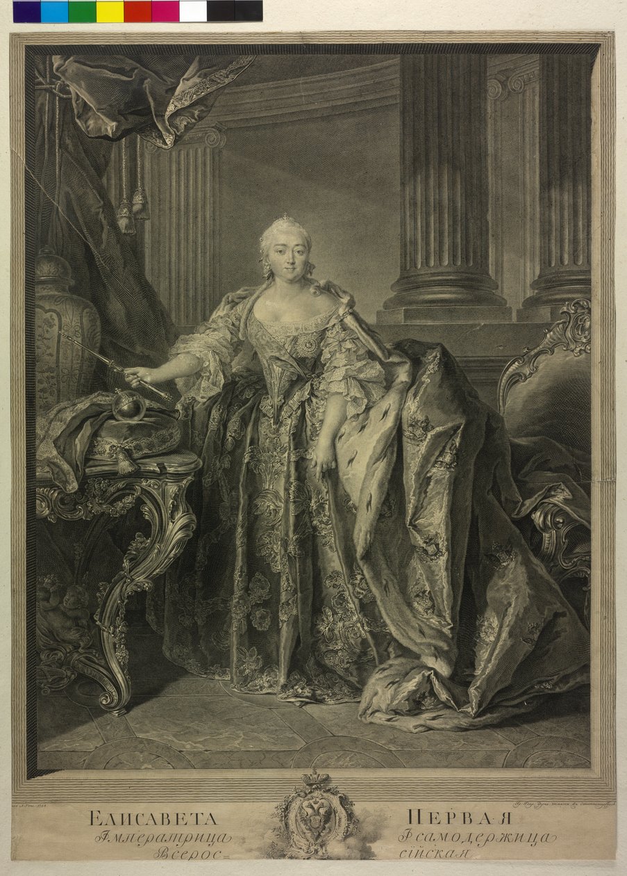 Kaiserin von Russland Elisabeth Petrowna von Georg Friedrich Schmidt