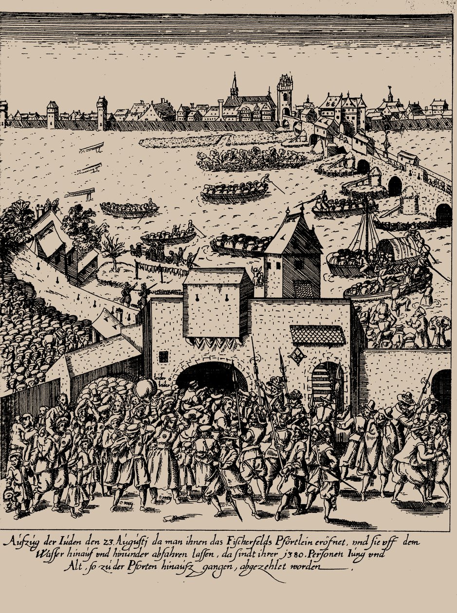 Der Fettmilch-Aufstand. Vertreibung der Juden aus Frankfurt am 23. August 1614 von Georg Keller