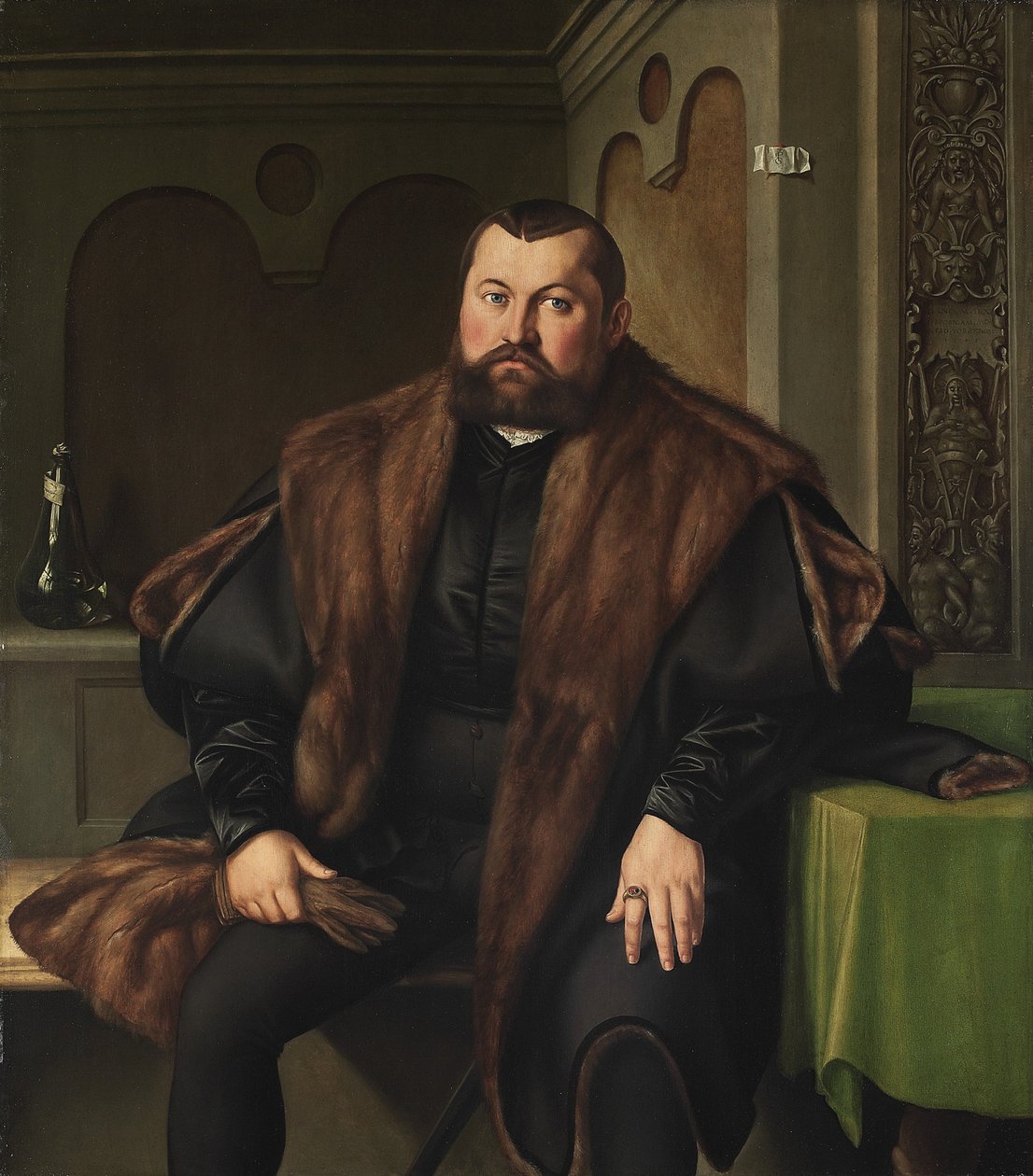 Porträt von Sigismund Baldinger 1510-1558, 1545 von Georg Pencz