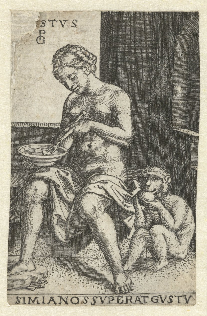 Geschmack (Gustus) von Georg Pencz