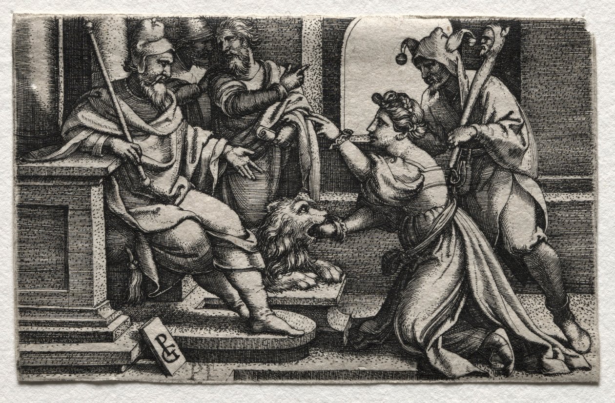 Der Mund der Wahrheit von Georg Pencz