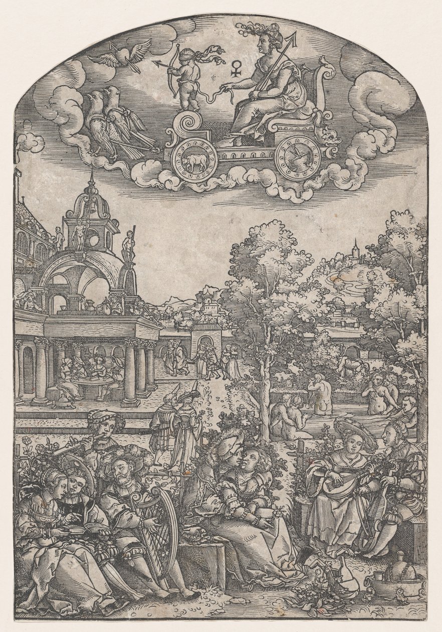 Venus, von den sieben Planeten von Georg Pencz