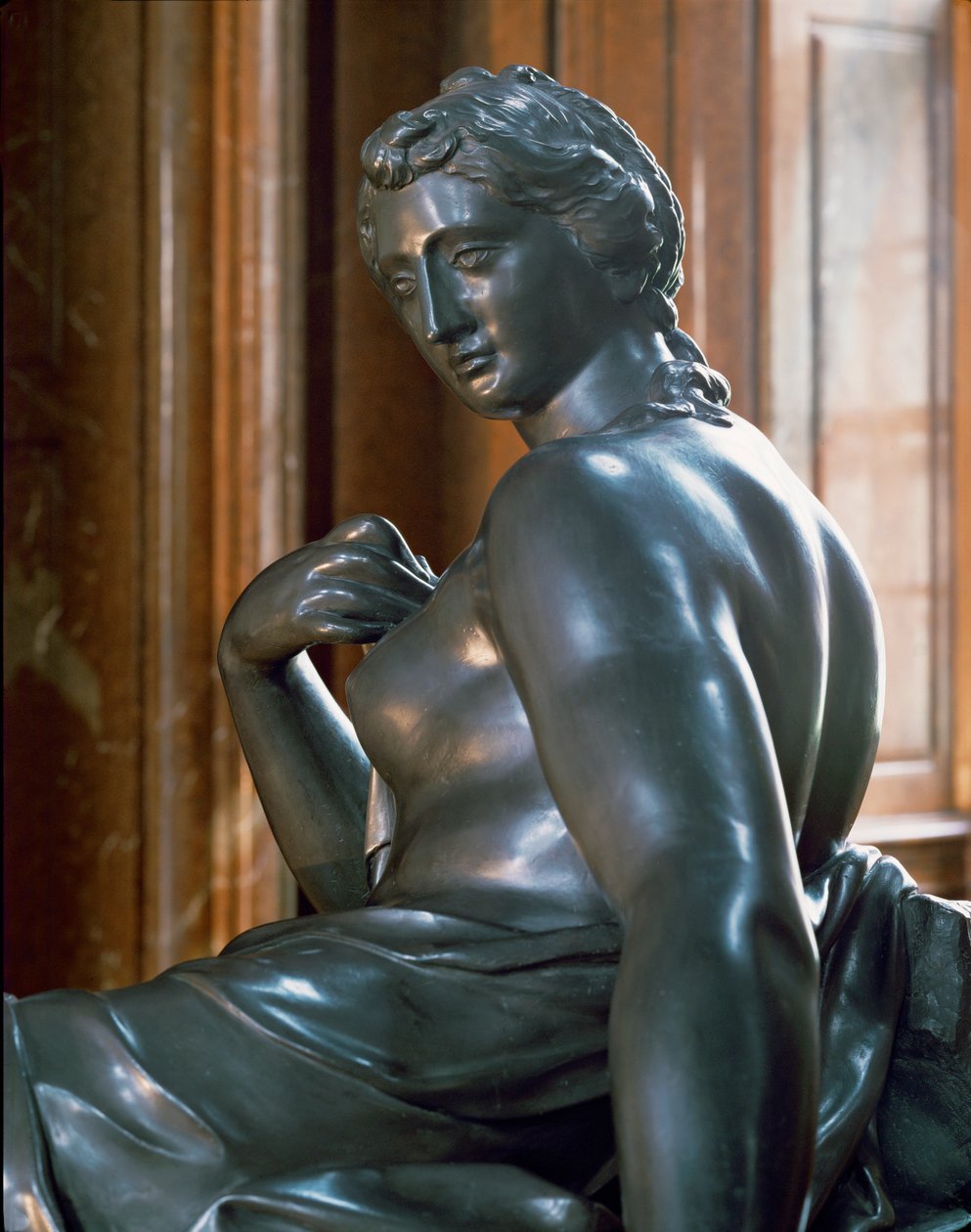 Providentia, eine Figur vom Donner-Brunnen in der Wiener Innenstadt von Georg Raphael Donner