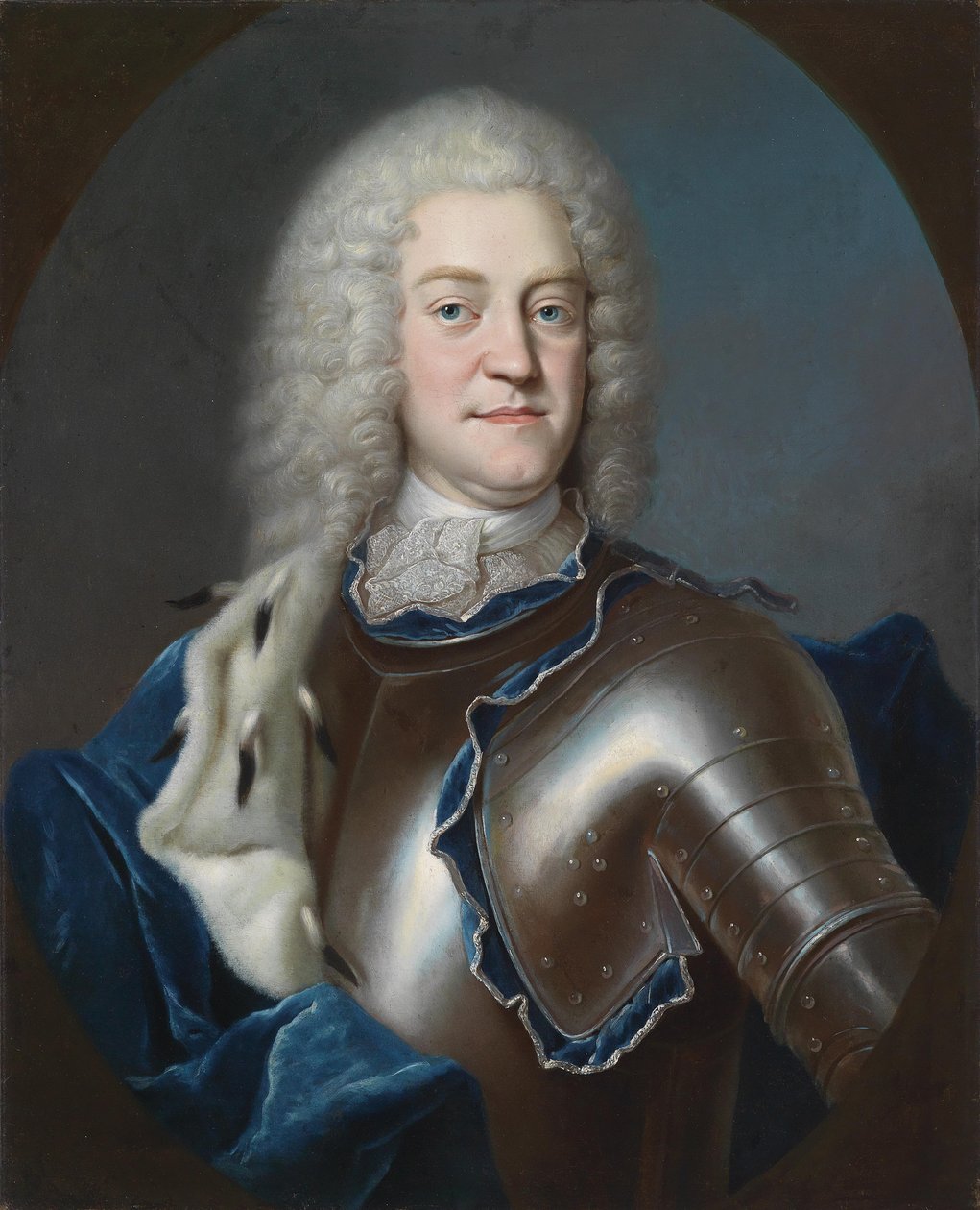 Porträt von Christian Ludwig II., Herzog von Mecklenburg, 1731-1732 von Georg Weissmann