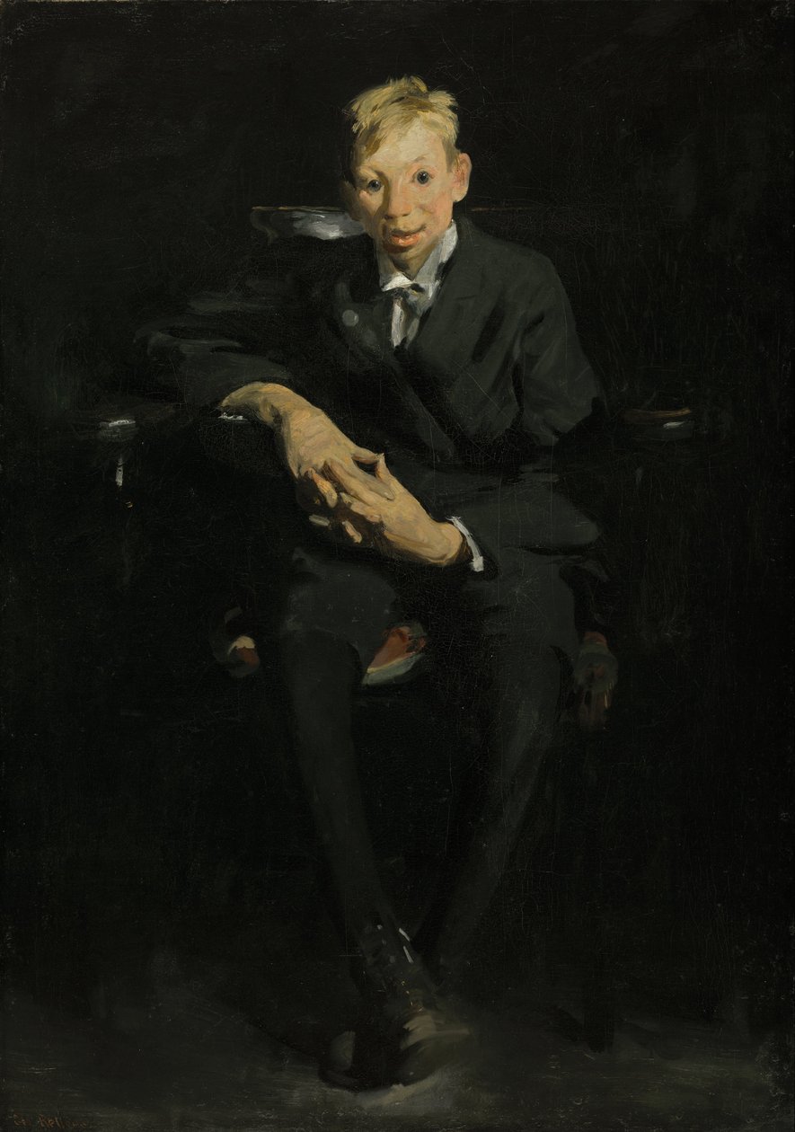 Frankie, der Orgeljunge von George Wesley Bellows