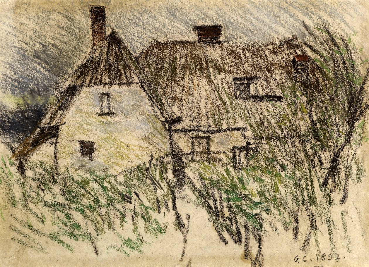 Hütte bei Walberswick, Suffolk, 1892 von George Clausen